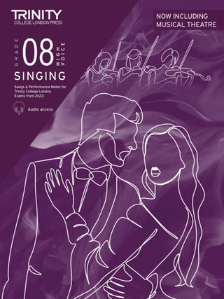 Cover image for 9781804902844 - Trinity College London Singing Exam Pieces from 2023 Grade 8 high voice