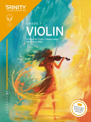 Cover image for 9781804906521 - Trinity College London Violin Exam Pieces from 2025: Grade 1