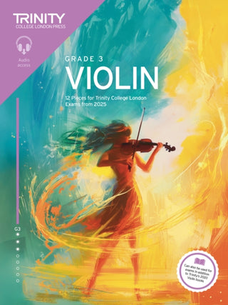 Cover image for 9781804906545 - Trinity College London Violin Exam Pieces from 2025: Grade 3