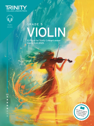 Supplemental image for 9781804906569 - Trinity College London Violin Exam Pieces from 2025: Grade 5