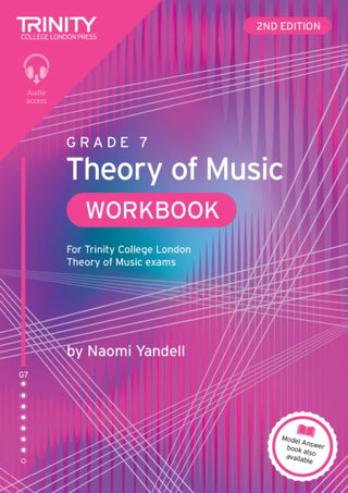 Cover image for 9781804907726 - Trinity College London Theory of Music Workbook Grade 7 (2nd edition)