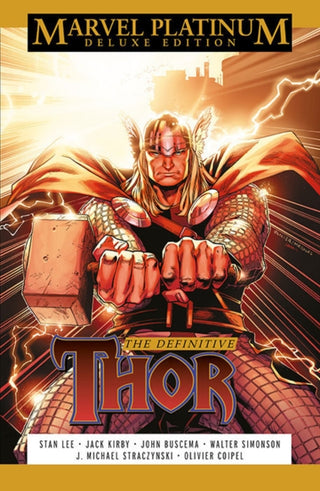 Cover image for 9781804910030 - Marvel Platinum Deluxe Edition: The Definitive Thor