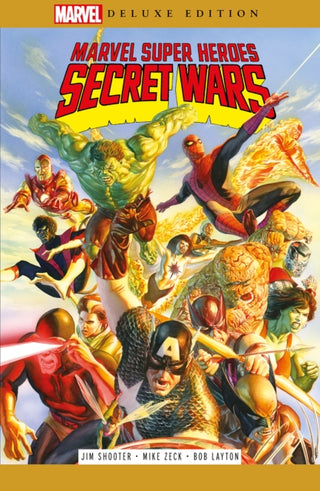 Cover image for 9781804910504 - Marvel Deluxe Edition: Marvel Super Heroes - Secret Wars