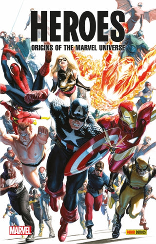 Cover image for 9781804911372 - Heroes: Origins of the Marvel Universe