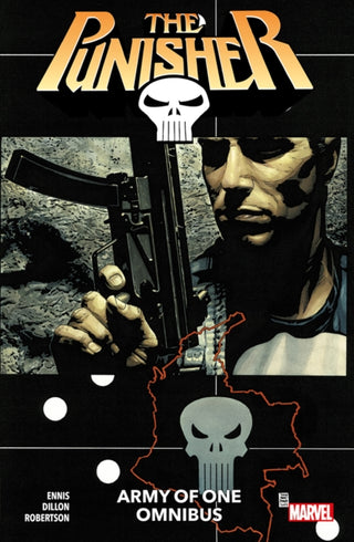 Cover image for 9781804911501 - Punisher: Army of One Omnibus