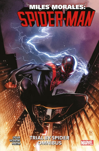 Cover image for 9781804911716 - Miles Morales: Spider-Man: Trial by Spider Omnibus