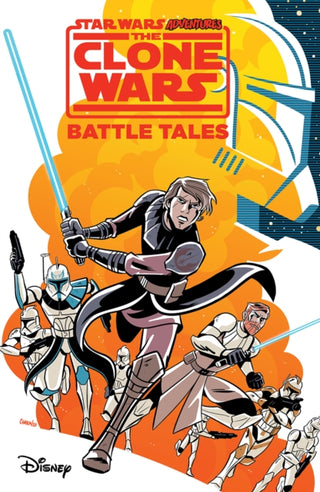 Cover image for 9781804912188 - Star Wars Adventures: The Clone Wars - Battle Tales