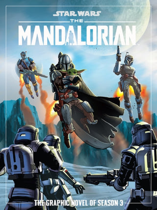 Cover image for 9781804912287 - Star Wars: The Mandalorian Season Three Graphic Novel