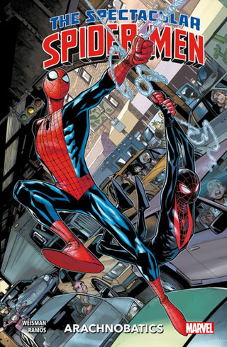 Supplemental image for 9781804912416 - The Spectacular Spider-Men Vol.1: Arachnobatics