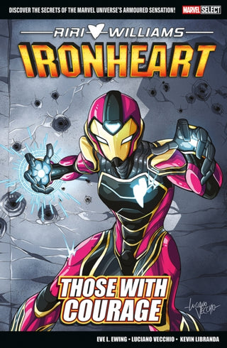 Supplemental image for 9781804912782 - Marvel Select - Ironheart: Those With Courage