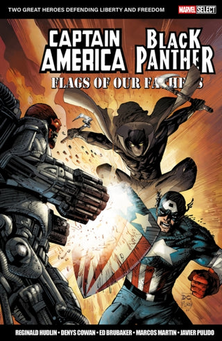 Cover image for 9781804913666 - Marvel Select: Captain America/Black Panther: Flags of Our Fathers