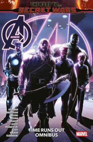 Cover image for 9781804914144 - Avengers: Time Runs Out Omnibus Vol. 1