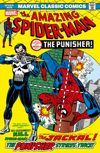 Cover image for 9781804914182 - Marvel Classic Comics: Amazing Spider-Man: The Punisher Strikes