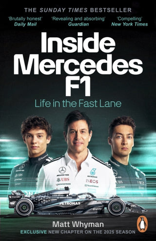Cover image for 9781804947388 - Inside Mercedes F1