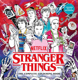 Supplemental image for 9781804959046 - Stranger Things: The Complete Colouring Book