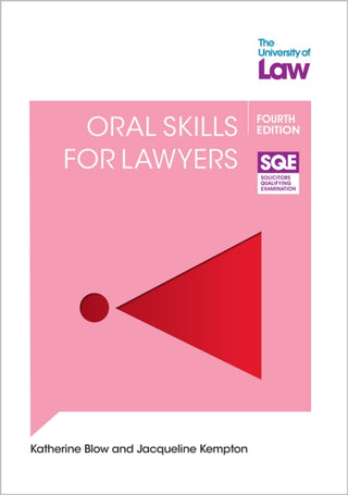 Cover image for 9781805020929 - SQE2 - Oral Skills for Lawyers 4e