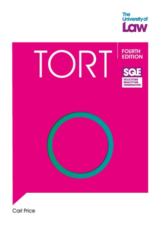 Cover image for 9781805021216 - SQE - Tort 4e