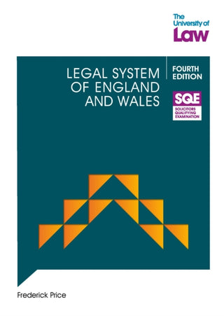 Cover image for 9781805021223 - SQE - Legal System of England and Wales 4e
