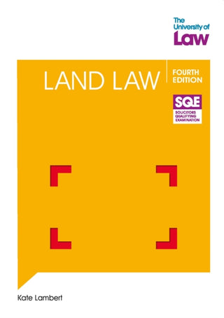 Cover image for 9781805021285 - SQE - Land Law 4e