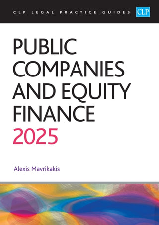 Cover image for 9781805021537 - Public Companies and Equity Finance 2025