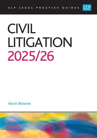 Supplemental image for 9781805021681 - Civil Litigation 2025/26