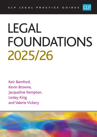 Cover image for 9781805021704 - Legal Foundations 2025/26