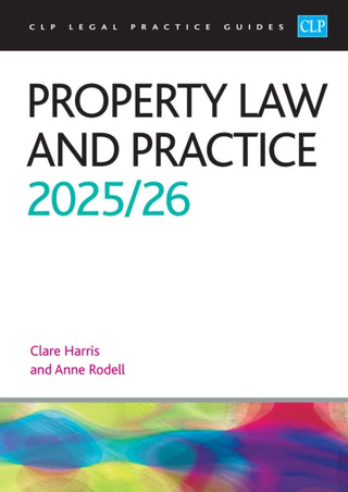 Supplemental image for 9781805021728 - Property Law and Practice 2025/26