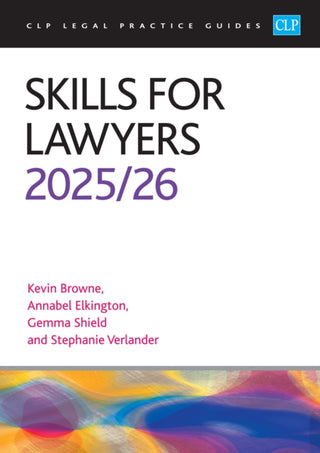Cover image for 9781805021735 - Skills for Lawyers 2025/26
