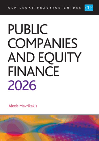 Cover image for 9781805021933 - Public Companies and Equity Finance 2026