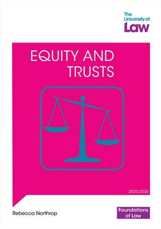 Cover image for 9781805022176 - FOL - Equity & Trusts 2e