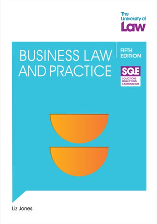 Cover image for 9781805022527 - SQE Business Law and Practice 5e