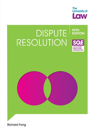 Supplemental image for 9781805022534 - SQE Dispute Resolution 5e