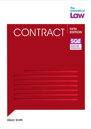 Cover image for 9781805022541 - SQE Contract 5e