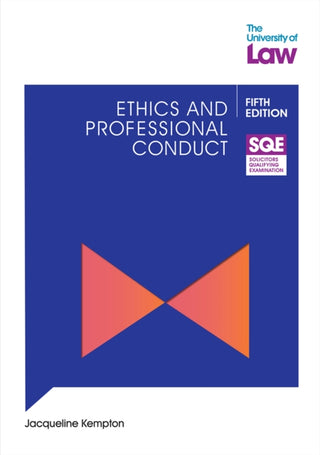 Cover image for 9781805022664 - SQE Ethics and Professional Conduct 5e