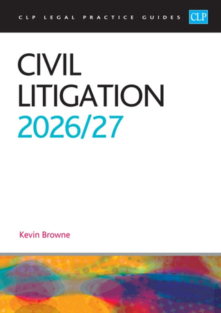 Cover image for 9781805023029 - Civil Litigation 2026/27