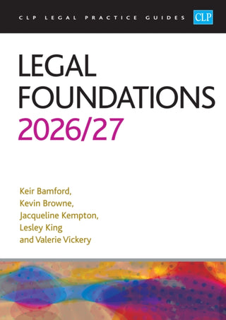 Cover image for 9781805023043 - Legal Foundations 2026/27