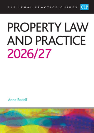 Cover image for 9781805023050 - Property Law and Practice 2026/27
