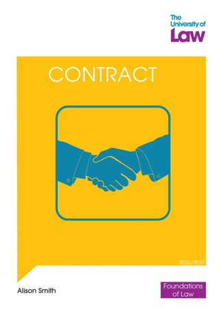 Cover image for 9781805023401 - FOL - Contract Law 3e