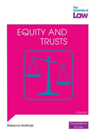Cover image for 9781805023449 - FOL - Equity & Trusts 3e