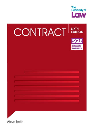 Cover image for 9781805023678 - SQE Contract 6e