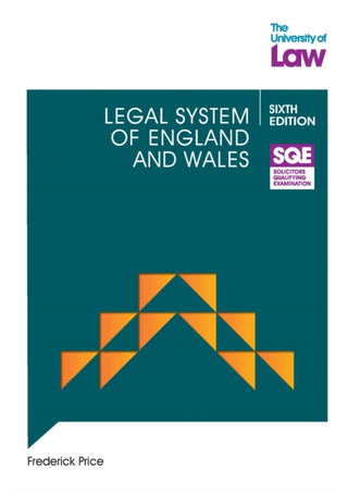 Cover image for 9781805023692 - SQE Legal System of England and Wales 6e