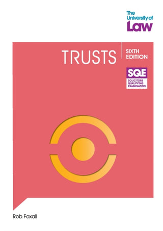 Cover image for 9781805023760 - SQE Trusts 6e