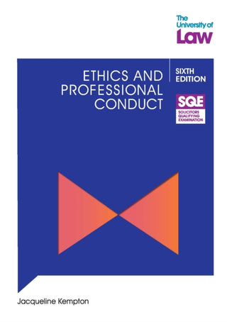 Cover image for 9781805023791 - SQE Ethics and Professional Conduct 6e