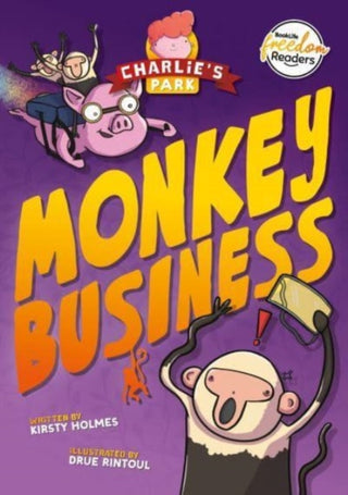 Cover image for 9781805053583 - Monkey Business (Charlie's Park #3)