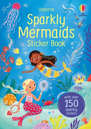 Supplemental image for 9781805070870 - Sparkly Mermaids Sticker Book