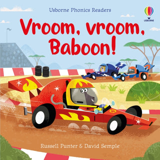 Supplemental image for 9781805072171 - Vroom, vroom, Baboon!