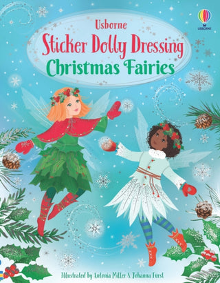 Supplemental image for 9781805072423 - Sticker Dolly Dressing Christmas Fairies