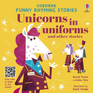 Cover image for 9781805072744 - Unicorns in uniforms and other stories