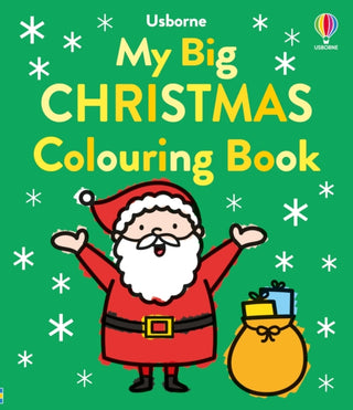 Cover image for 9781805072799 - My Big Happy Christmas Colouring Book