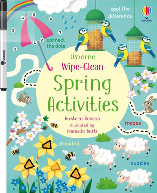 Supplemental image for 9781805073994 - Wipe-Clean Spring Activities